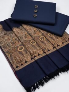 Home double toon turkish shawl 4 sided border